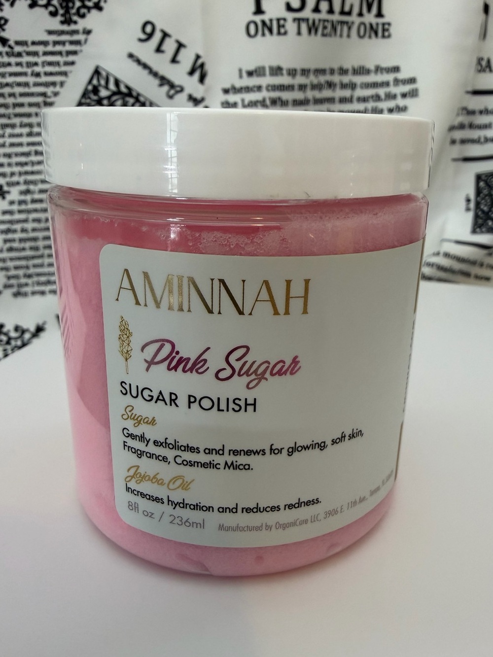 Aminnah Pink Sugar Sugar Polish